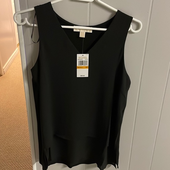 Michael Kors Tops - Michael Kors Black Casual Dress Tank Top NWT $25 PRICE DROP‼️